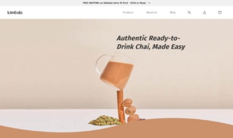eCommerce website: Kimbala