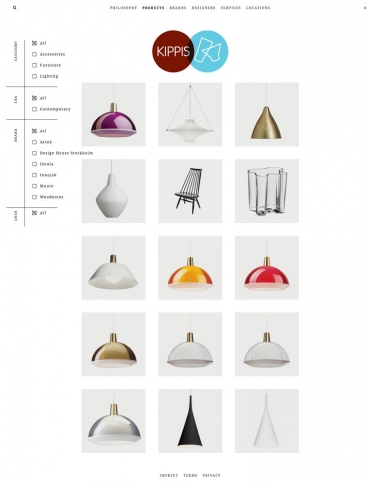 eCommerce website: Kippis