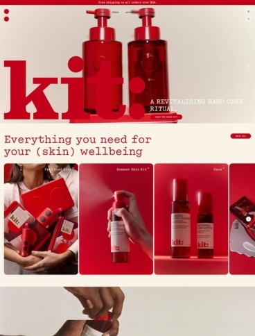 eCommerce website: Kit: