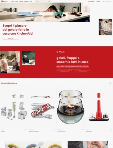 eCommerce website: Kunzi Shop