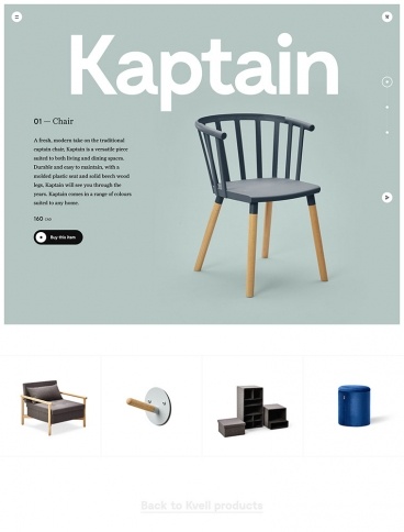 eCommerce website: Kvell