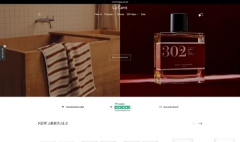 eCommerce website: La Gent
