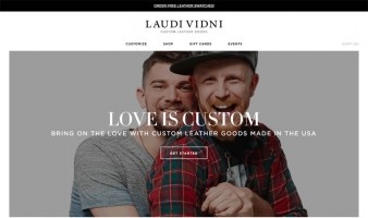 eCommerce website: Laudi Vidni