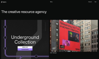 eCommerce website: Layers