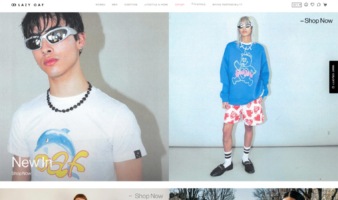 eCommerce website: Lazy Oaf