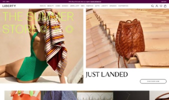 eCommerce website: Liberty