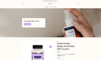 eCommerce website: Lilak