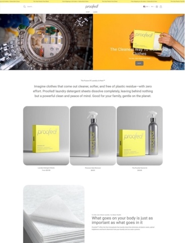 eCommerce website: LiveProofed