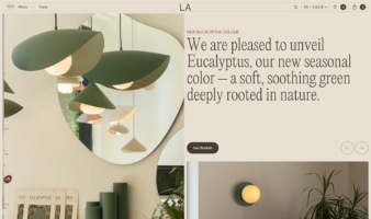 eCommerce website: Luminaire Authentik