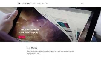 eCommerce website: Luna Display