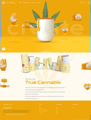 eCommerce website: MA