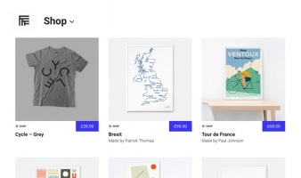 eCommerce website: Made by Folk