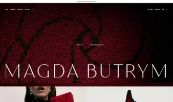 eCommerce website: Magda Butrym