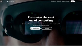 eCommerce website: Magic Leap