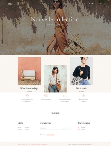 eCommerce website: Maradji