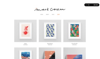 eCommerce website: Mark Conlan