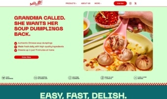 eCommerce website: MìLà