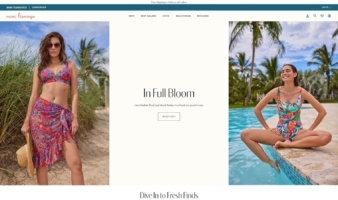 eCommerce website: Mimi Flamingo