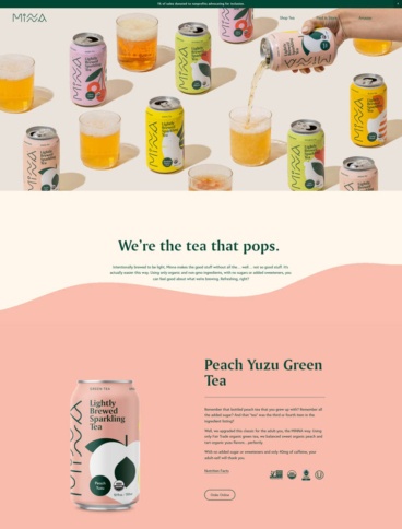 eCommerce website: Minna