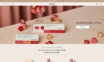 eCommerce website: Minori