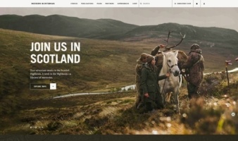 eCommerce website: Modern Huntsman