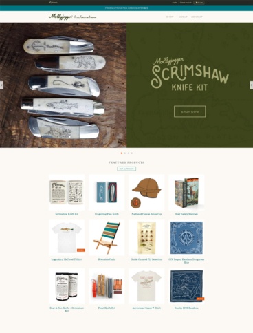 eCommerce website: Mollyjogger