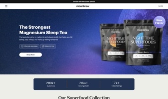 eCommerce website: MoonBrew