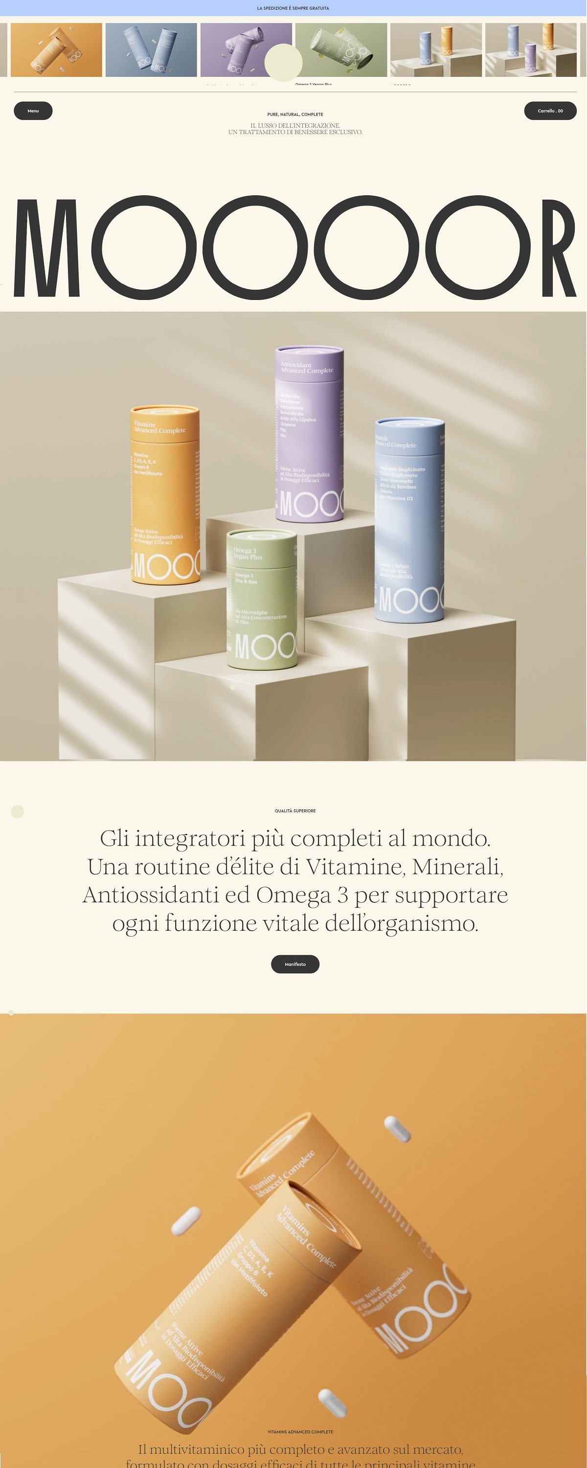 eCommerce website: MOOOOR