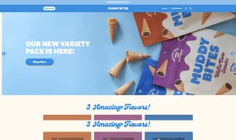 eCommerce website: Myddy Bites