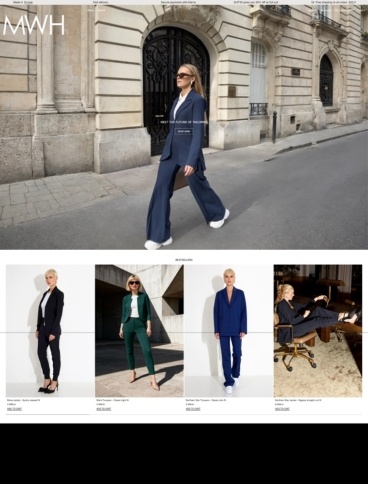 eCommerce website: MWH