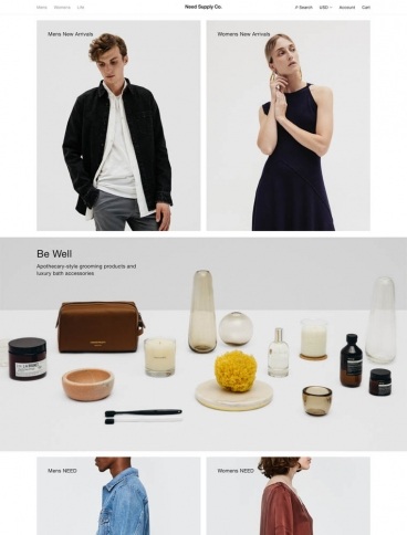 eCommerce website: Need Supply Co.