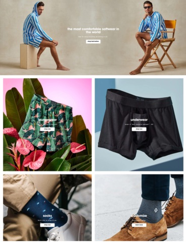 eCommerce website: Nice Laundry