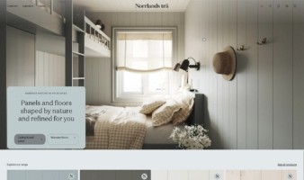 eCommerce website: Norrlands Trä