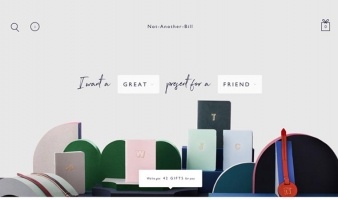 eCommerce website: Not Another Bill