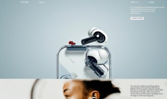 eCommerce website: Nothing