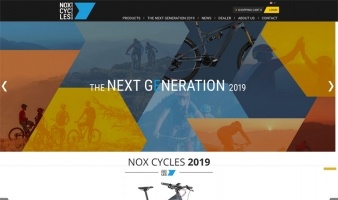 eCommerce website: NOX Cycles