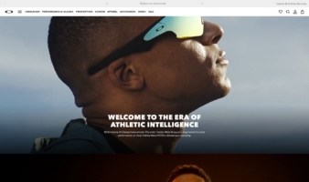 eCommerce website: Oakley