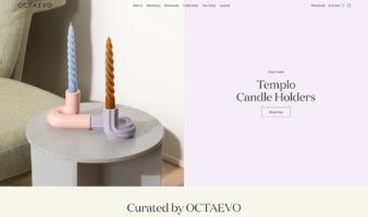 eCommerce website: Octaevo