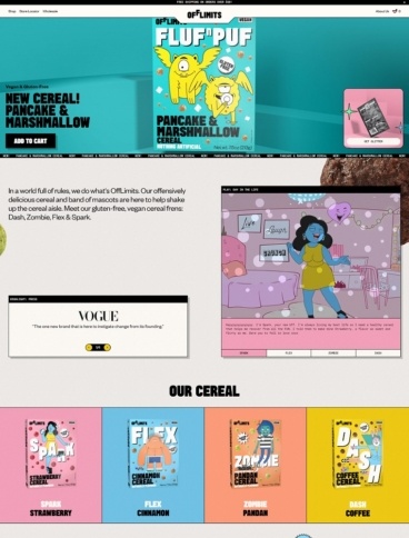 eCommerce website: Off Limits