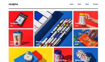 eCommerce website: Okalpha