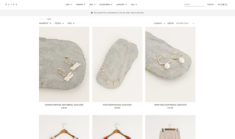 eCommerce website: Olive