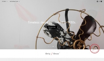 eCommerce website: Only/Once