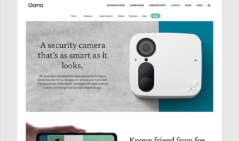 eCommerce website: Ooma, Inc.