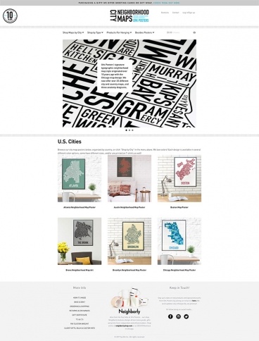 eCommerce website: Ork Posters