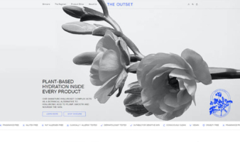 eCommerce website: The Outset