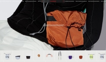 eCommerce website: PACKBAGS