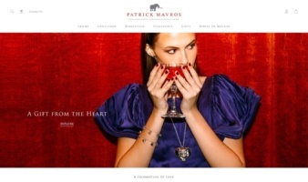 eCommerce website: Patrick Mavros