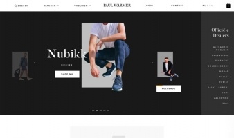 eCommerce website: Paul Warmer