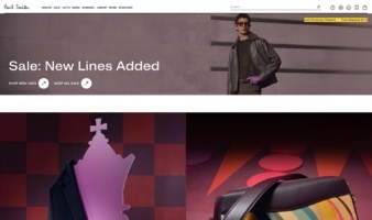 eCommerce website: Paul Smith