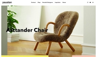 eCommerce website: Paustian